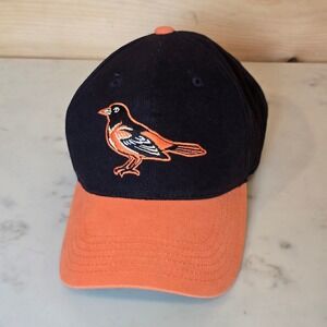 Baltimore Orioles Hat TEI Baseball Cap New Black Orange